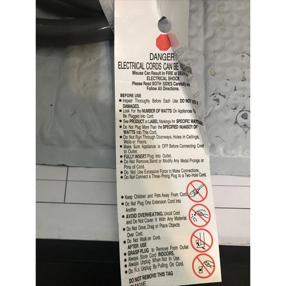 Intertek 5018440 PW 30 Amp 3 Prong Dryer Cord 4 Ft Grizzly 10/3 Gauge - Picture 4 of 7